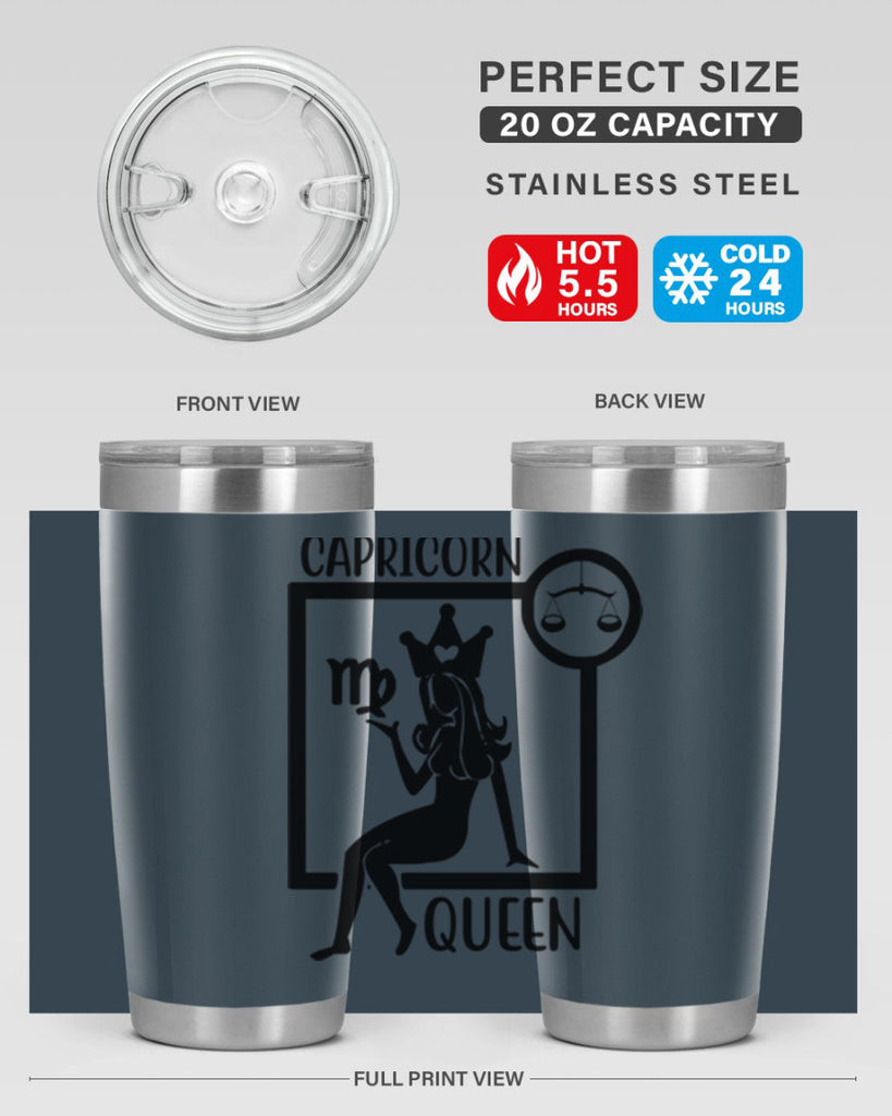 Capricorn queen 194#- zodiac- Tumbler