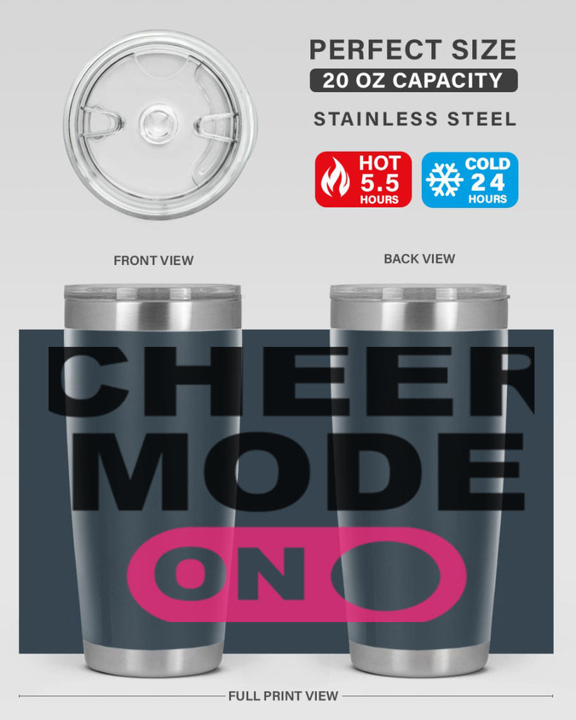 Cheer mode on 1386#- cheer- Tumbler