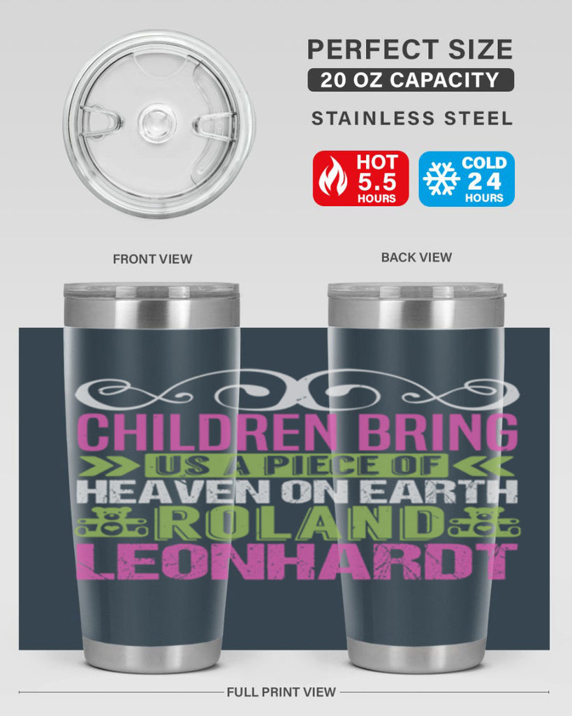 Children bring us a piece of Heaven Style 284#- baby- tumbler