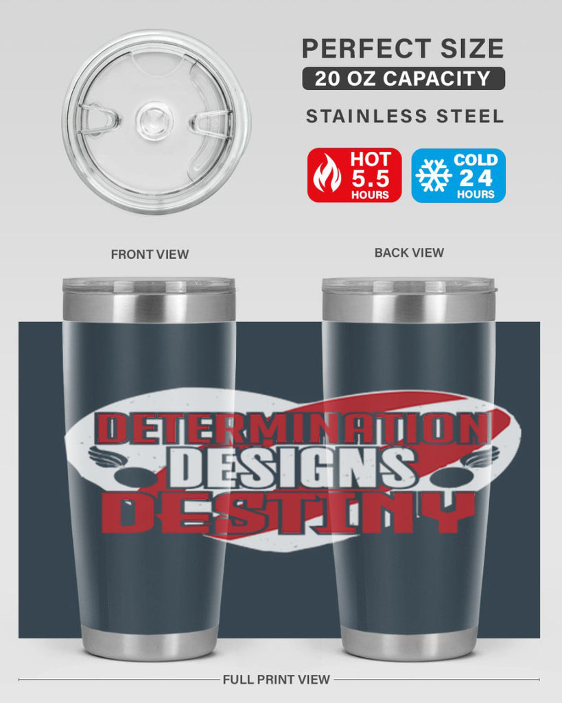 Determination designs Style 17#- Fourt Of July- Tumbler