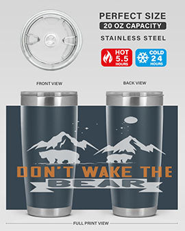 Don’t wake the bear 37#- Bears- Tumbler