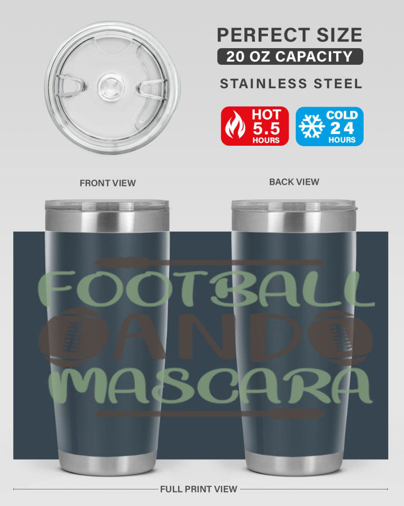 Football and Mascara 90#- fashion- Cotton Tank