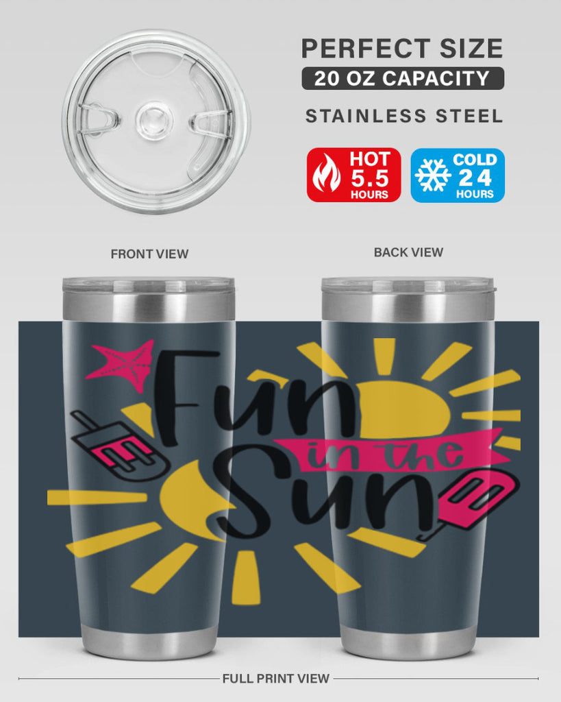 Fun In The Sun Style 45#- summer- Tumbler