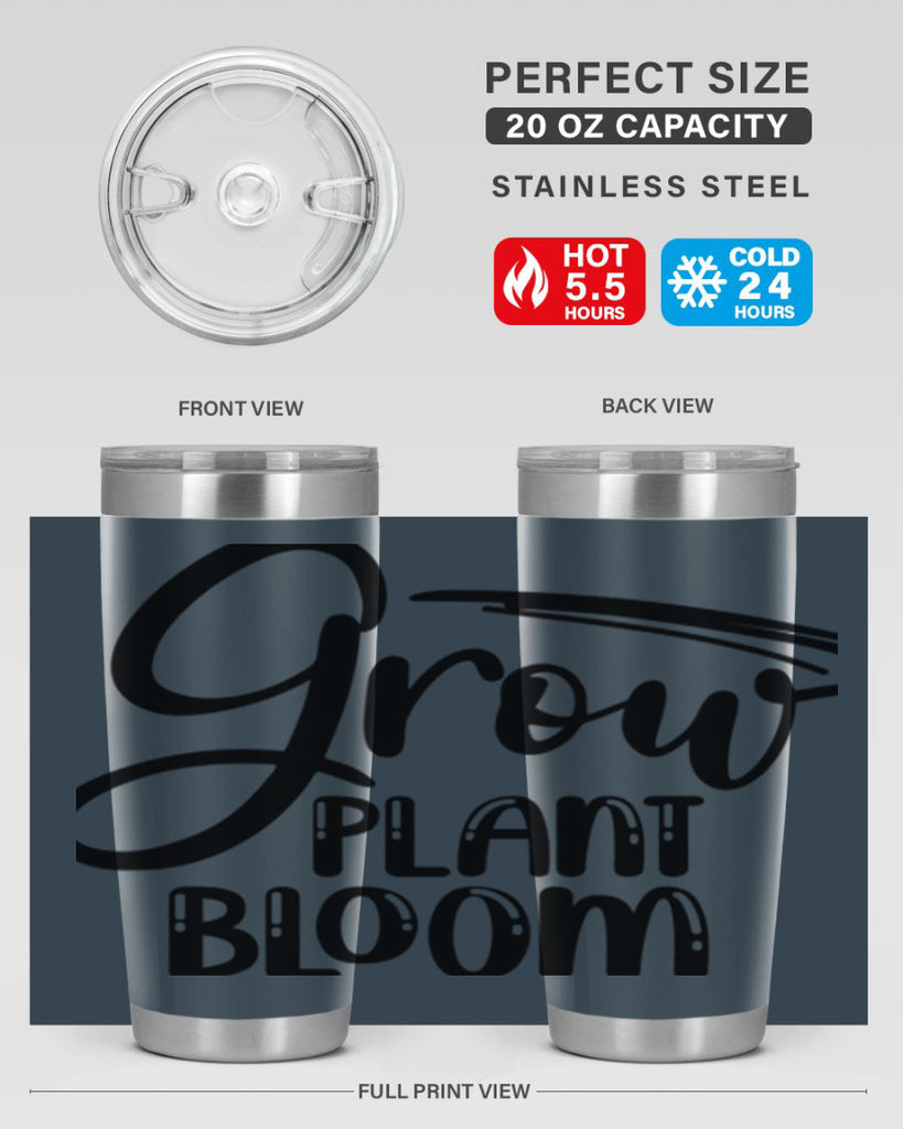 GROW PLANT BLOOM  151#- spring- Tumbler