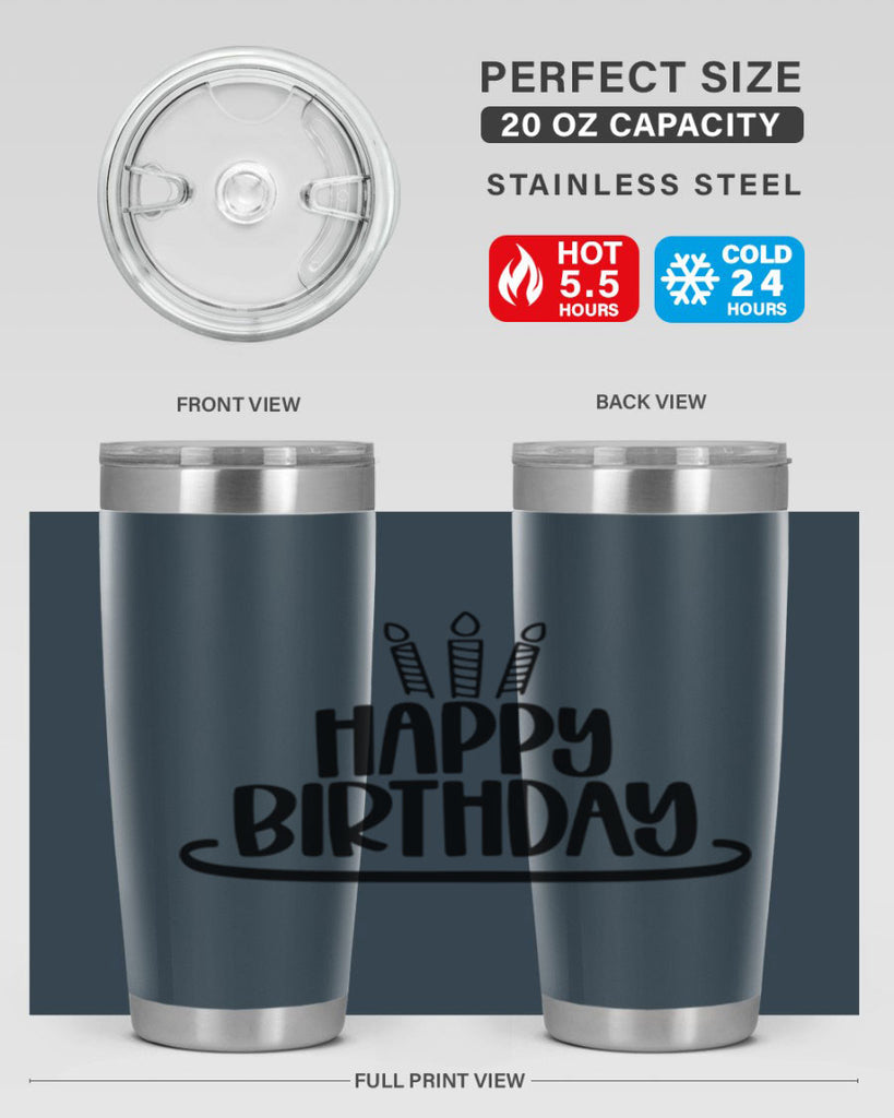 Happy Birthday Style 1#- birthday- tumbler