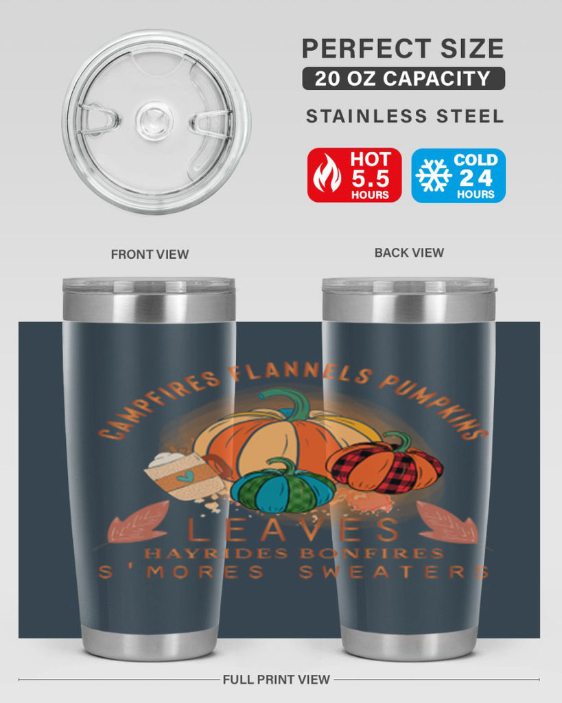 Happy Thanksgiving 249#- fall- Tumbler