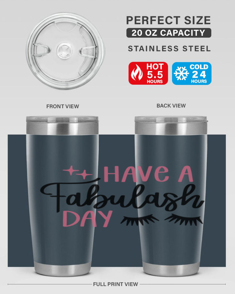 Have Fabulash Day Style 90#- make up- Tumbler