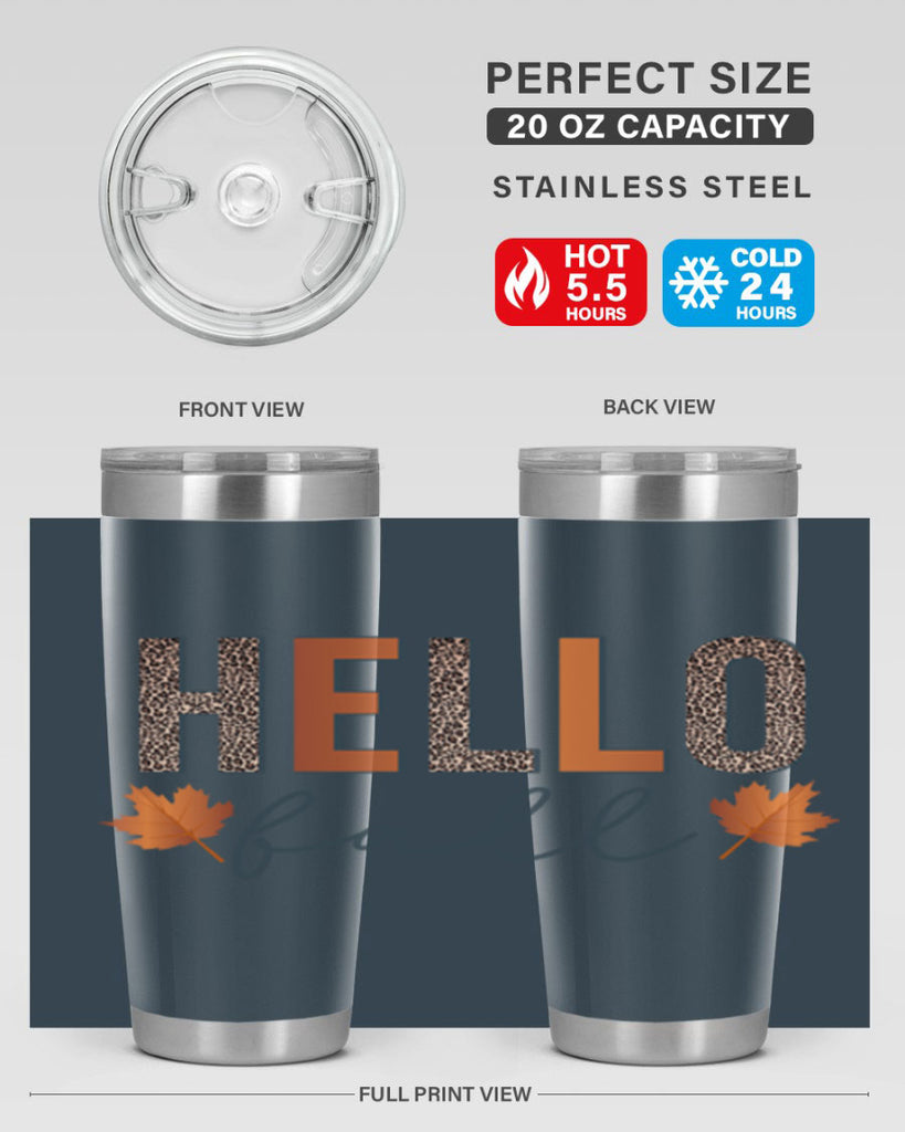 Hello Fall 272#- fall- Tumbler