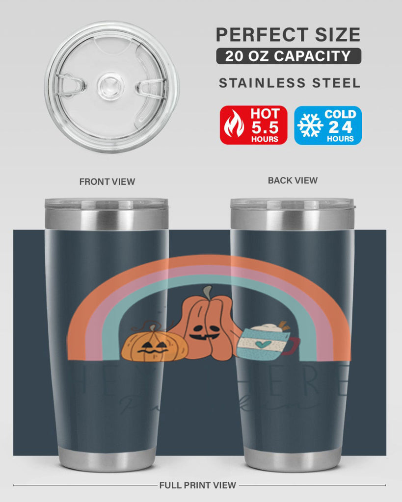 Hey There Pumpkin 309#- fall- Tumbler
