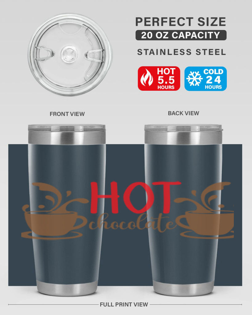 Hot Chocolate 212#- winter- Tumbler