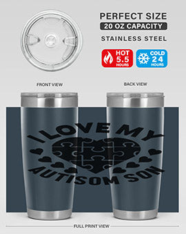 I love my Style 45#- autism- Tumbler