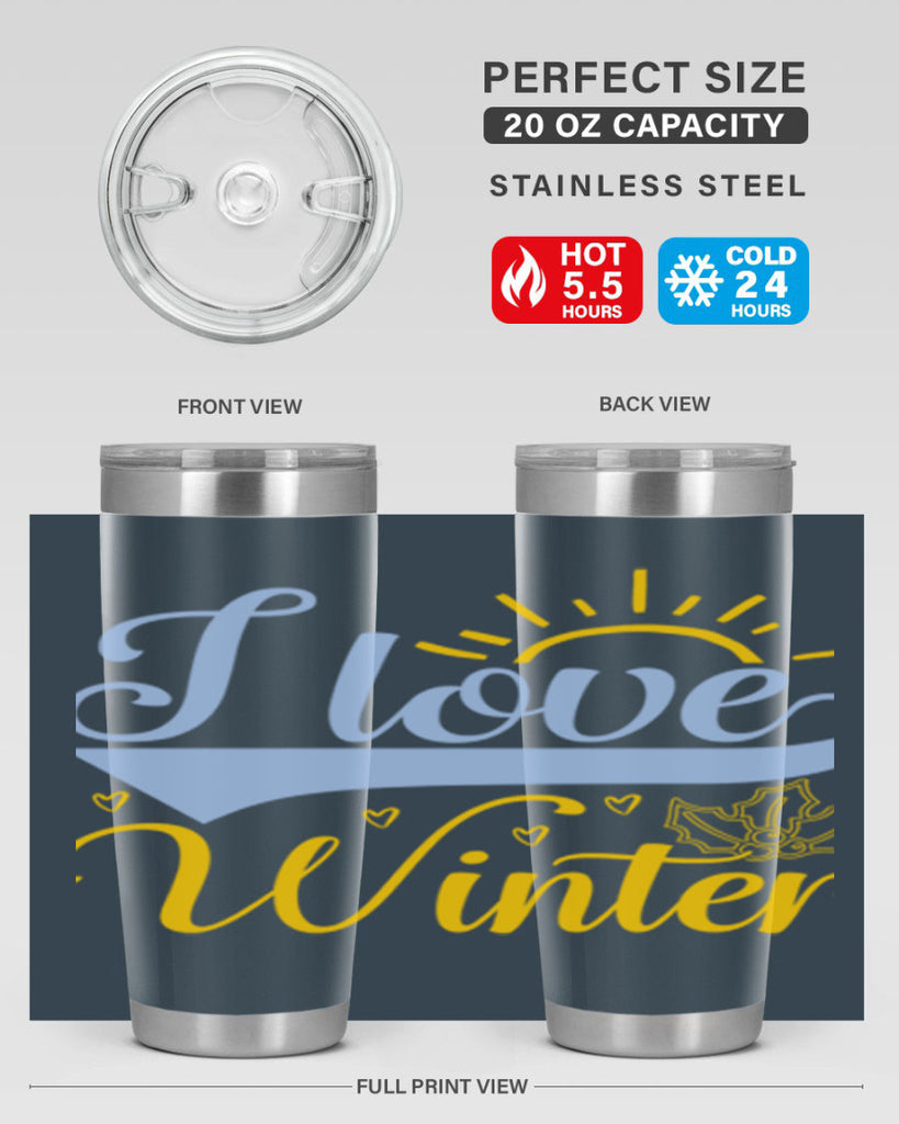 I love winter228#- winter- Tumbler