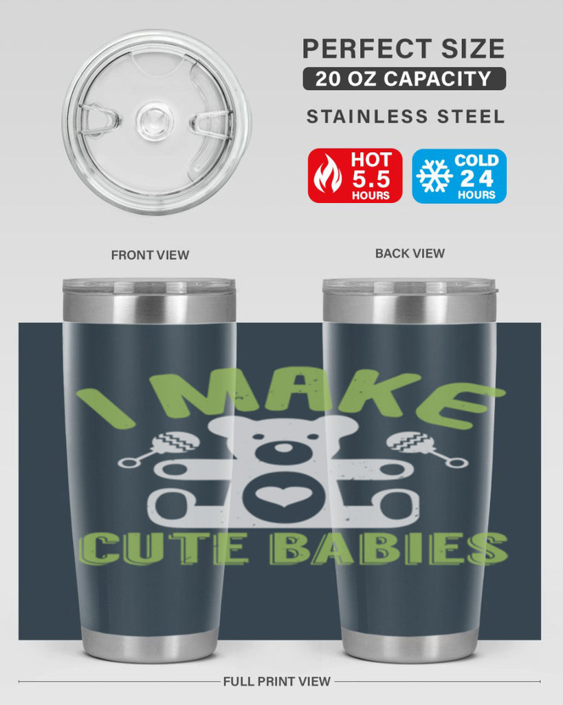 I make cute babies Style 218#- baby- tumbler