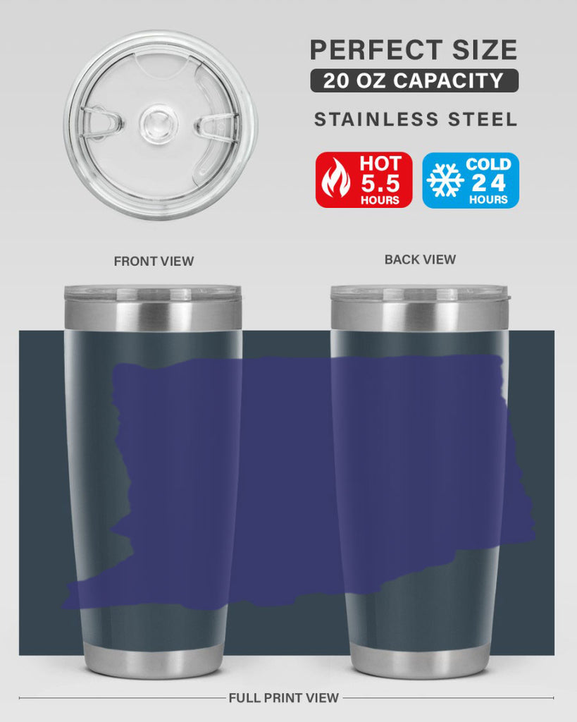 Indiana 37#- stateflags- Tumbler