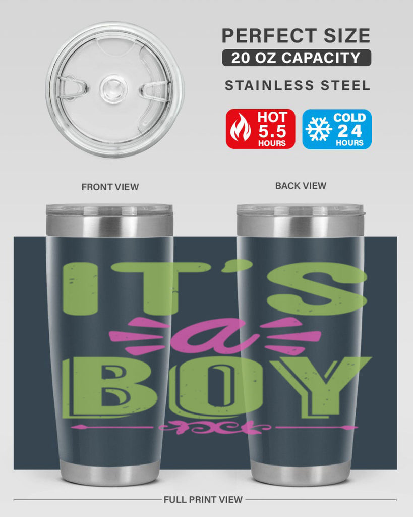 Its A Boy Style 187#- baby- tumbler