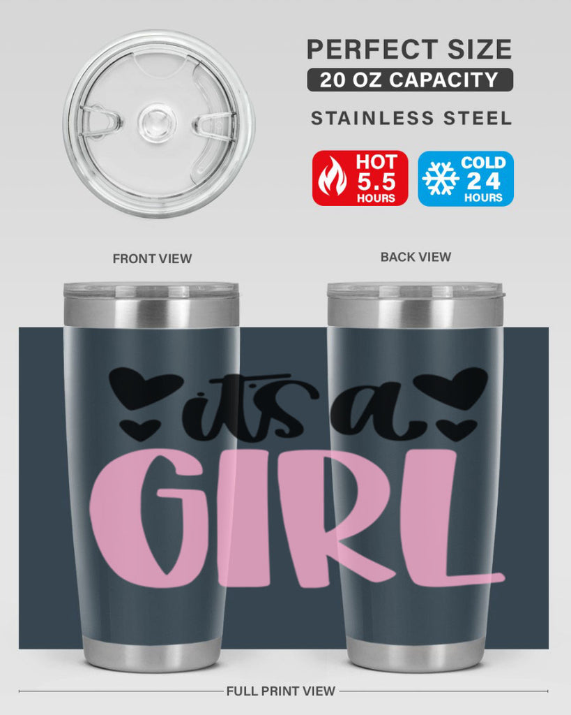 Its A Girl Style 79#- baby- tumbler
