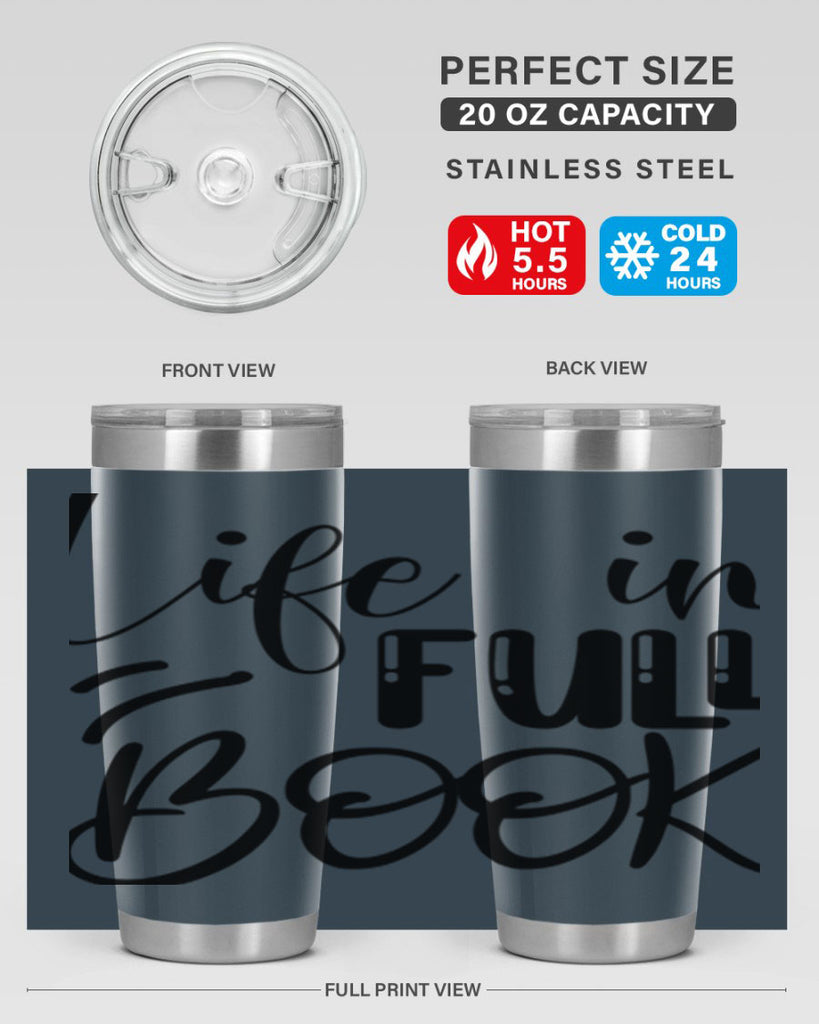 LIFE in FULL BOOK  300#- spring- Tumbler