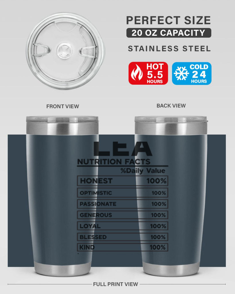 Lea Nutrition Facts 276#- zodiac- Tumbler