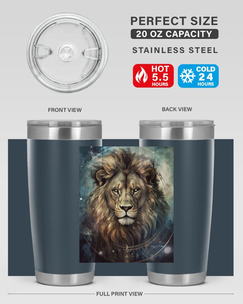 Leo 58#- zodiac- Tumbler
