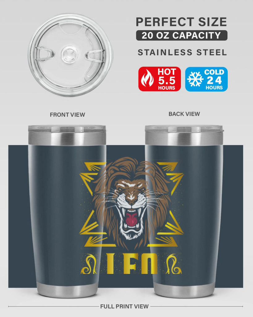 LeoSign 295#- zodiac- Tumbler