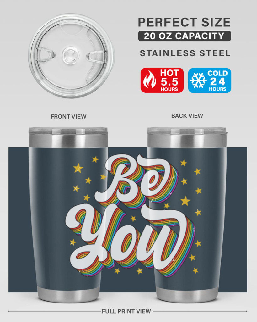 Lgbtq Be You Gay Pride Lgbt Ally Rainbow 31#- lgbt- Tumbler
