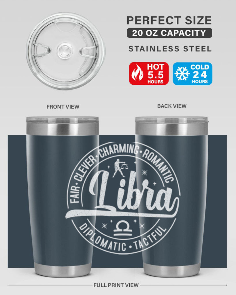 Libra 324#- zodiac- Tumbler