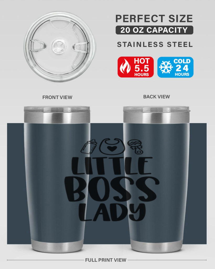 Little Boss Lady Style 67#- baby- tumbler