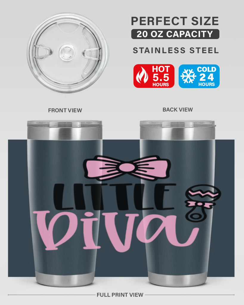 Little Diva Style 63#- baby- tumbler