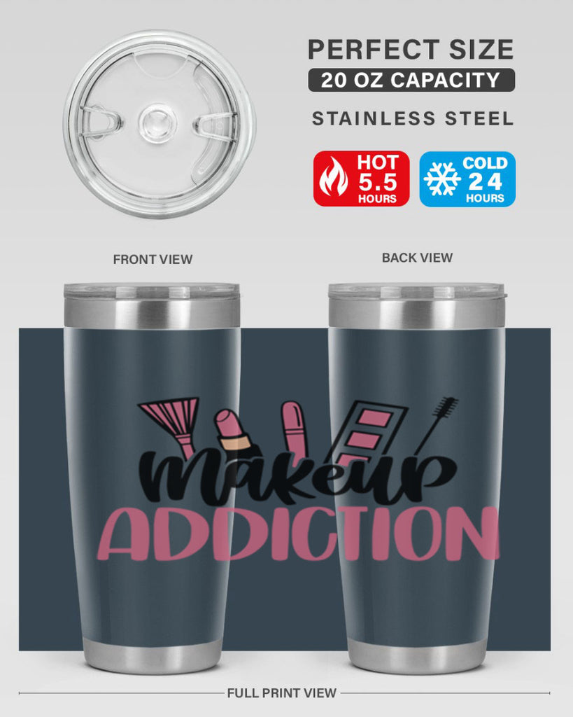 Makeup Addiction Style 54#- make up- Tumbler
