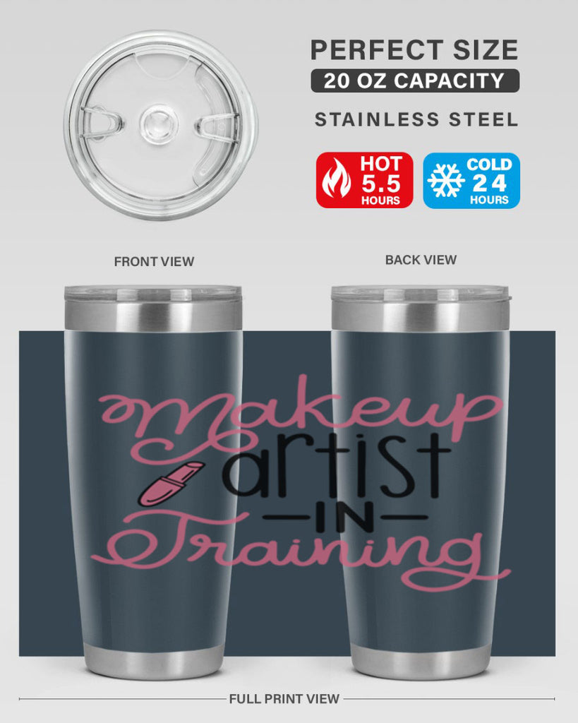 Makeup Artist in Training Style 53#- make up- Tumbler