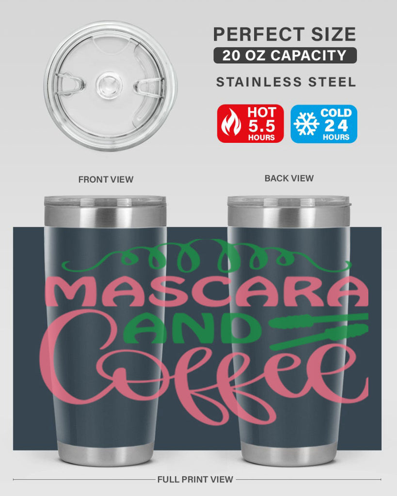 Mascara and Coffee 118#- fashion- Cotton Tank