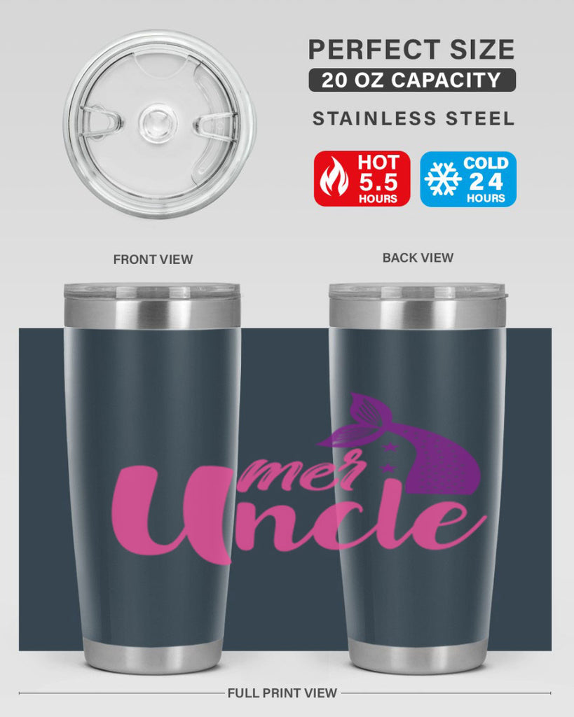 Mer Uncle 347#- mermaid- Tumbler