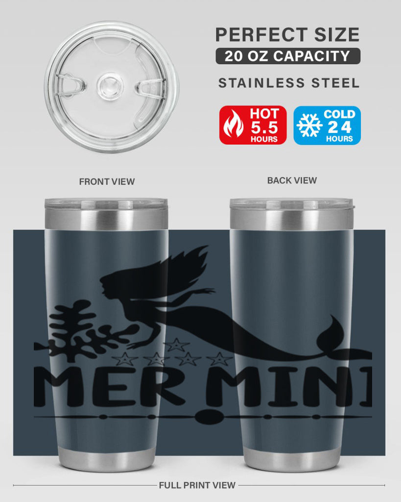 Mer mini 353#- mermaid- Tumbler