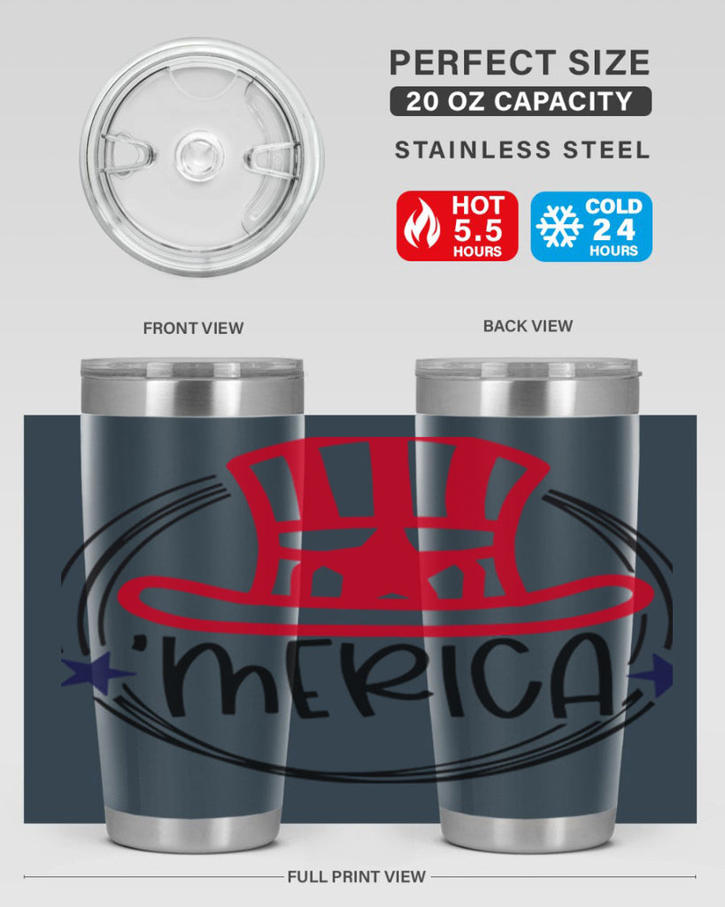Merica Style 138#- Fourt Of July- Tumbler