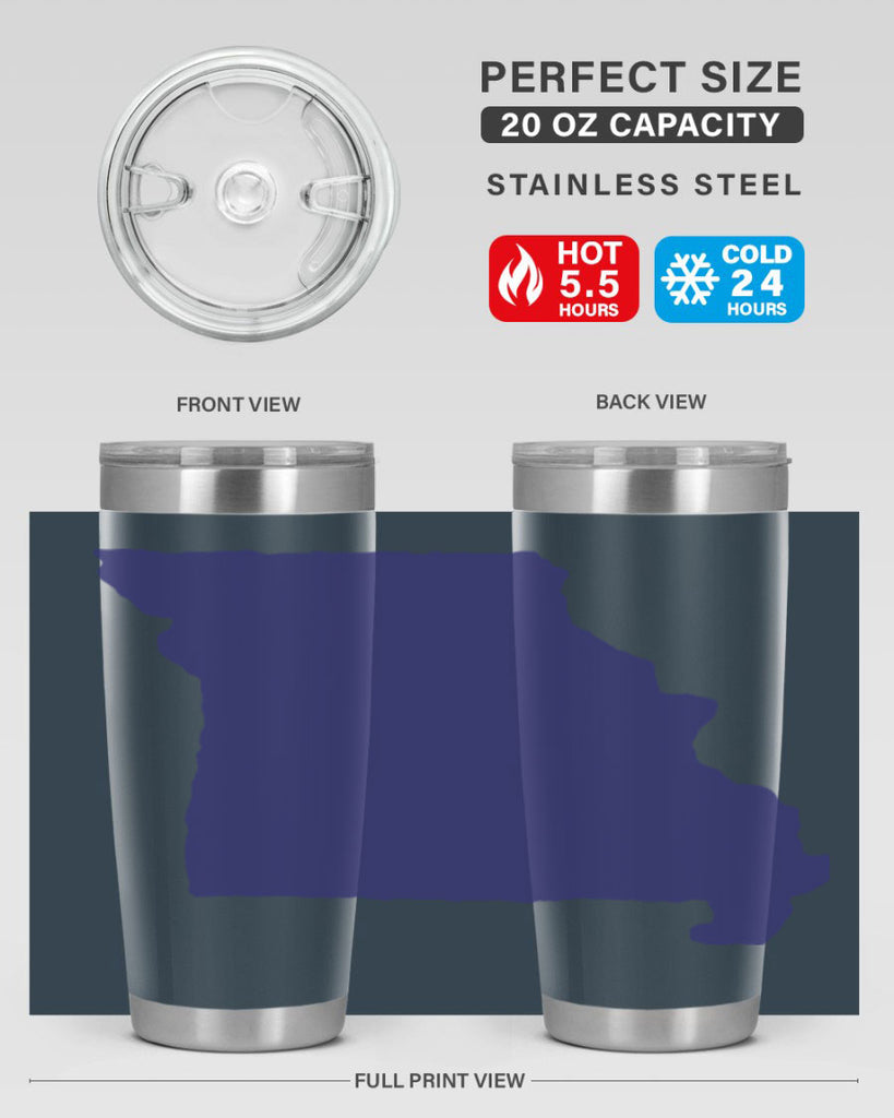 Missouri 26#- stateflags- Tumbler