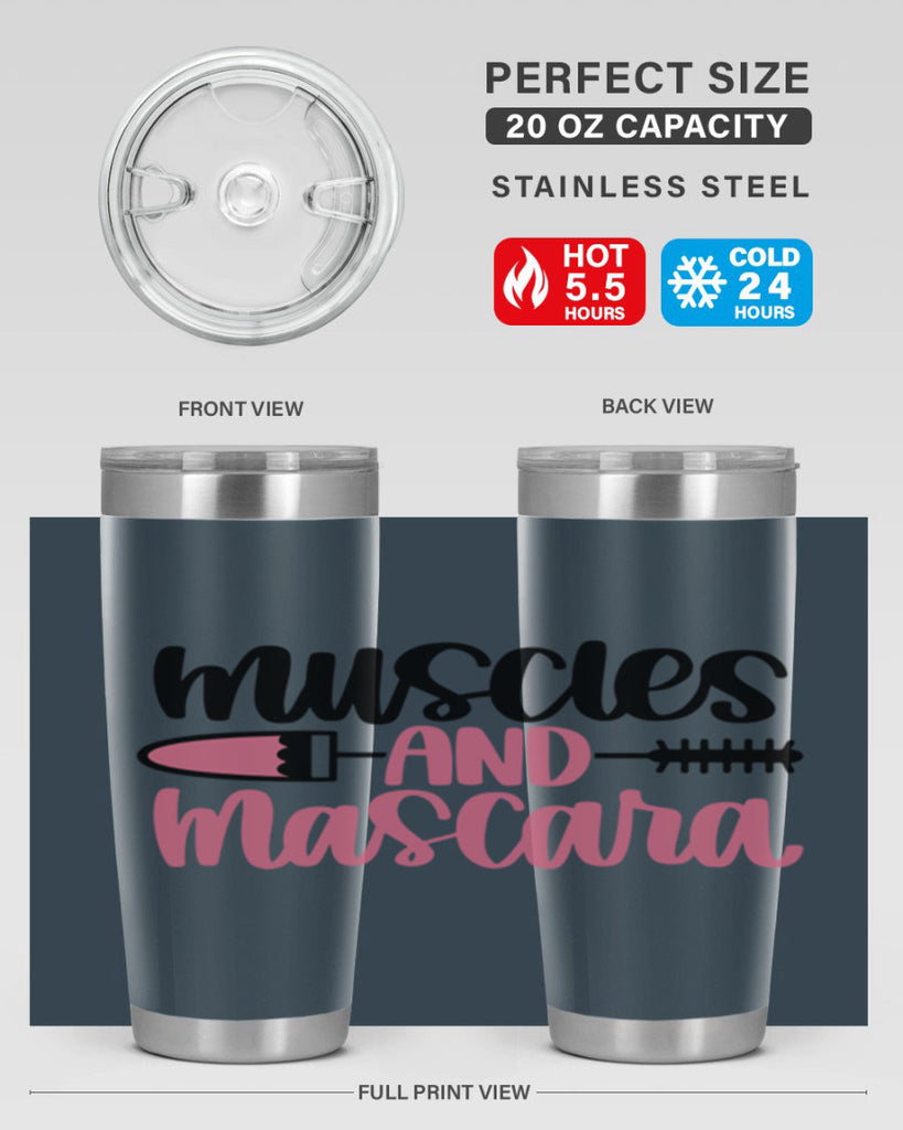 Muscles And Mascara Style 35#- make up- Tumbler