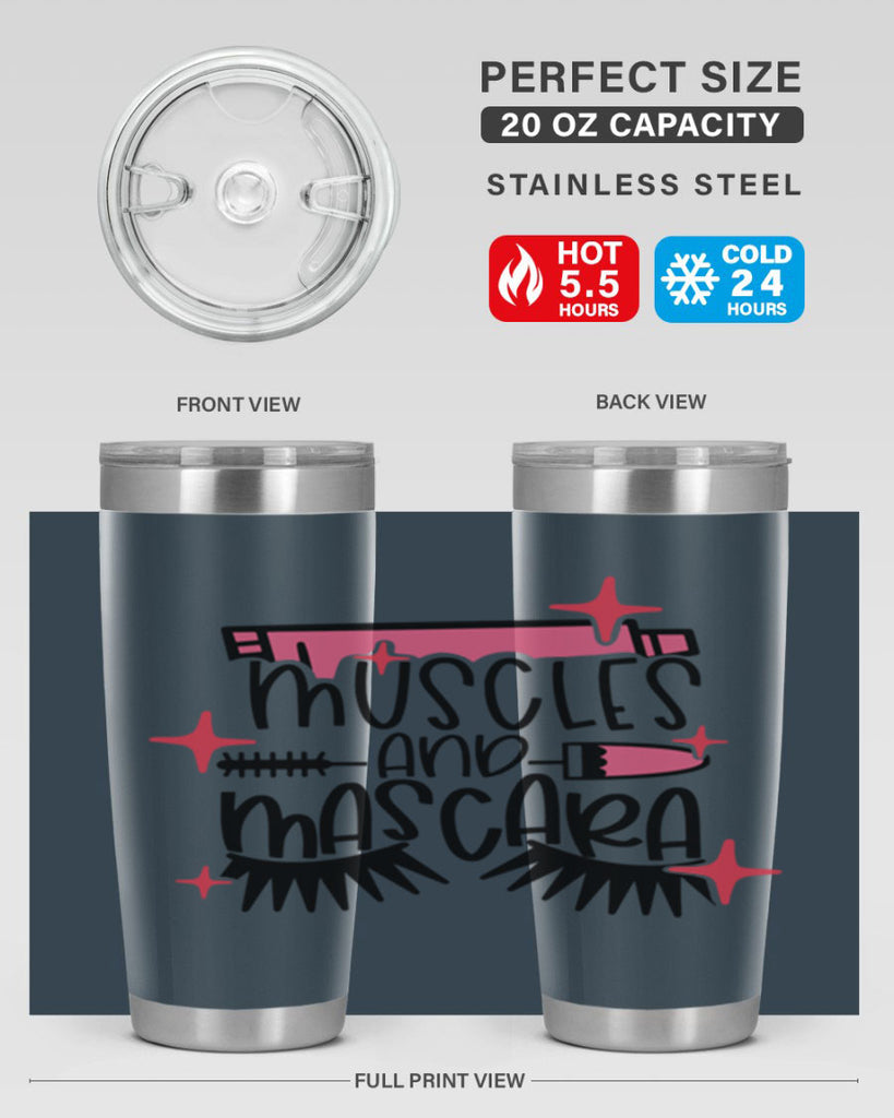 Muscles And Mascara Style 36#- make up- Tumbler