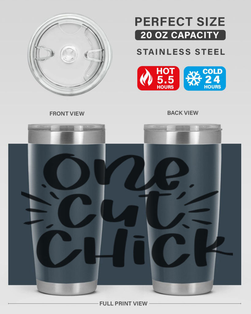 One cut chick  388#- spring- Tumbler