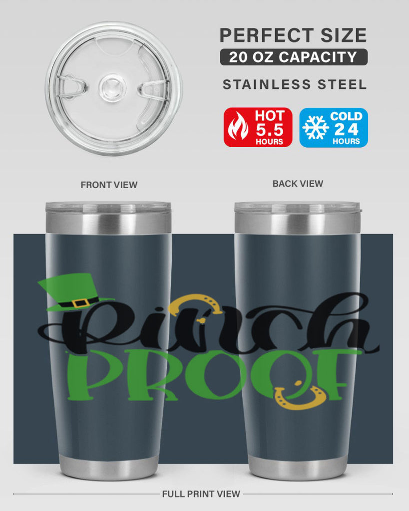 Pinch Proof Style 37#- St Patricks Day- Tumbler