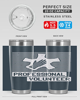 Professional Volunteer Style 36#- volunteer- Tumbler