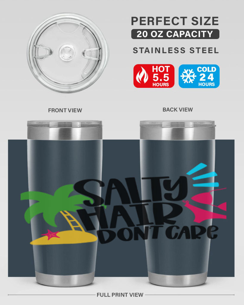Salty Hair Dont Care Style 29#- summer- Tumbler