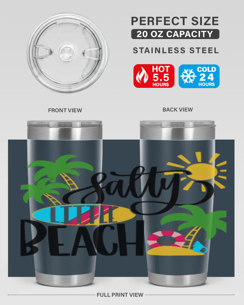 Satly Little Beach Style 26#- summer- Tumbler