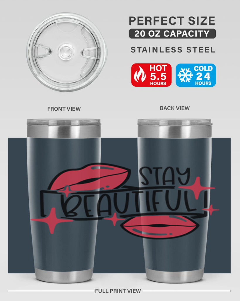 Stay Beautiful Style 19#- make up- Tumbler