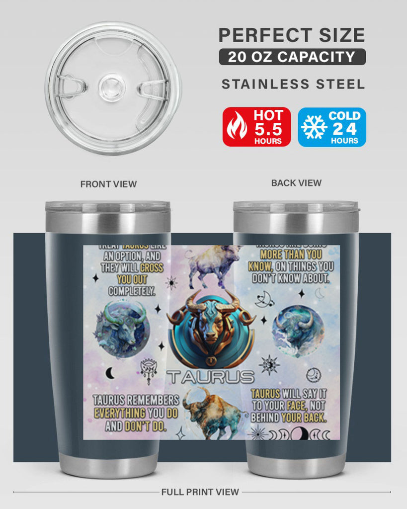 StraightTaurus 478#- zodiac- Tumbler