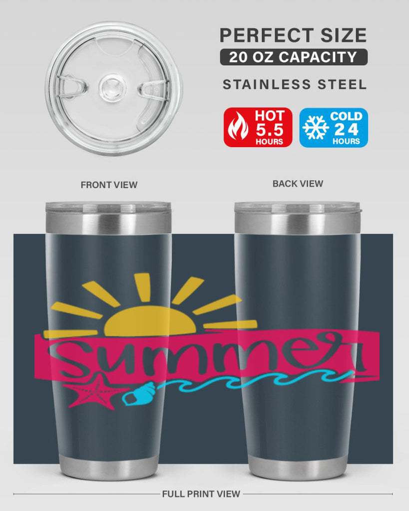 Summer Style 25#- summer- Tumbler