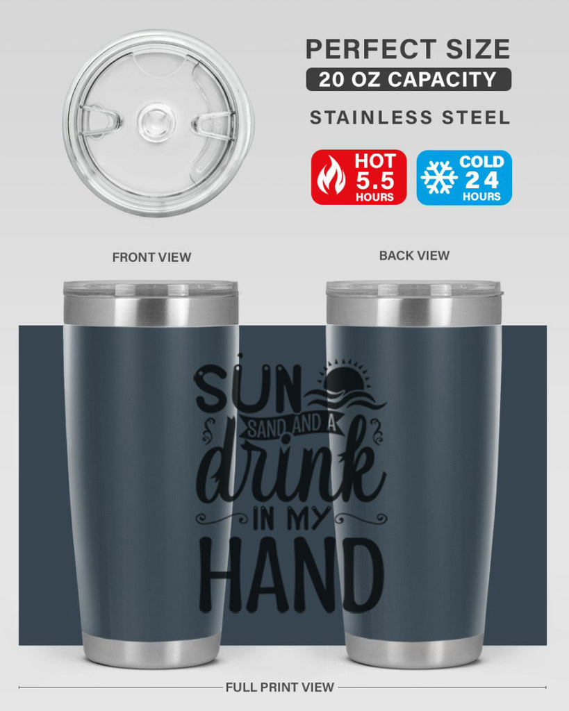 SunSandandaDrink 481#- zodiac- Tumbler
