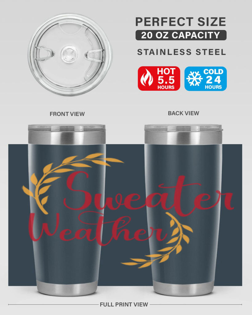 Sweater Weather 398#- winter- Tumbler