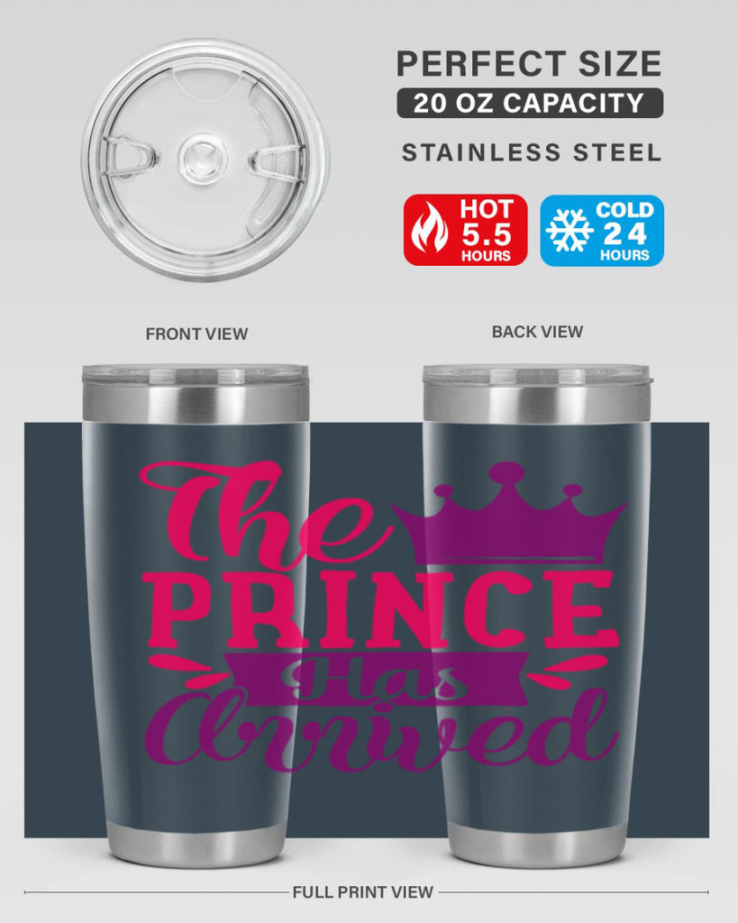 The Prince Has Arrived Style 197#- baby- tumbler