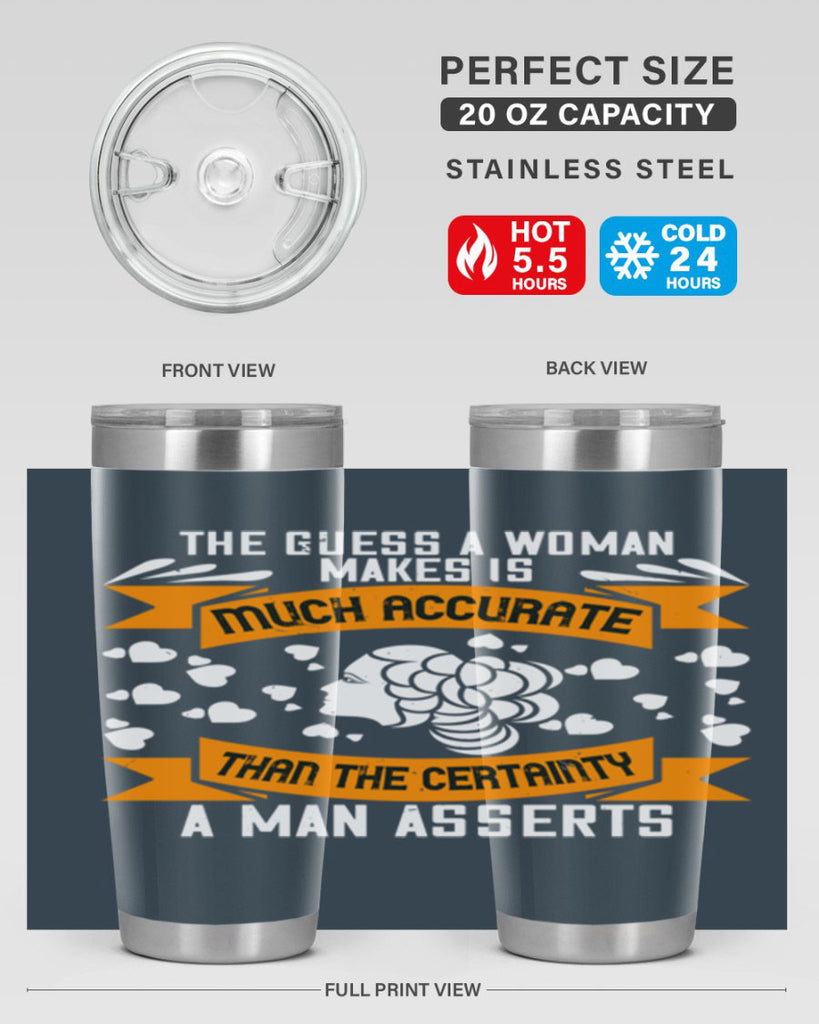 The guess a woman makes is much accurate Style 31#- womens day- Tumbler
