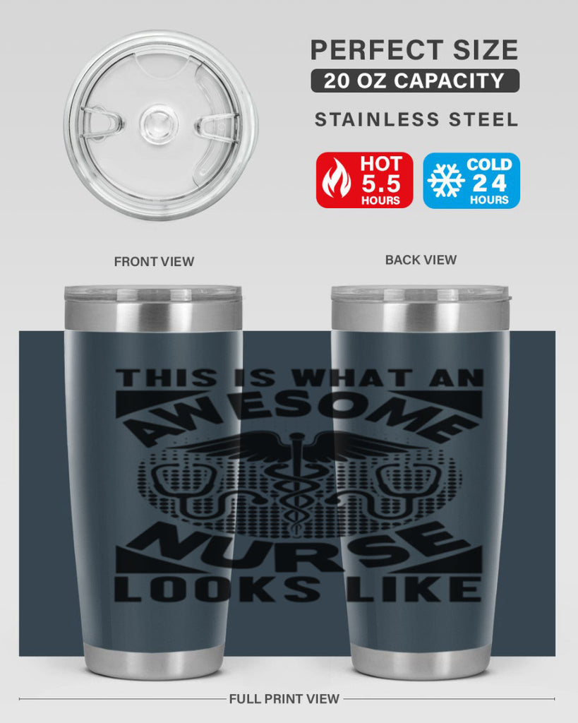 This is what an Style 234#- nurse- tumbler